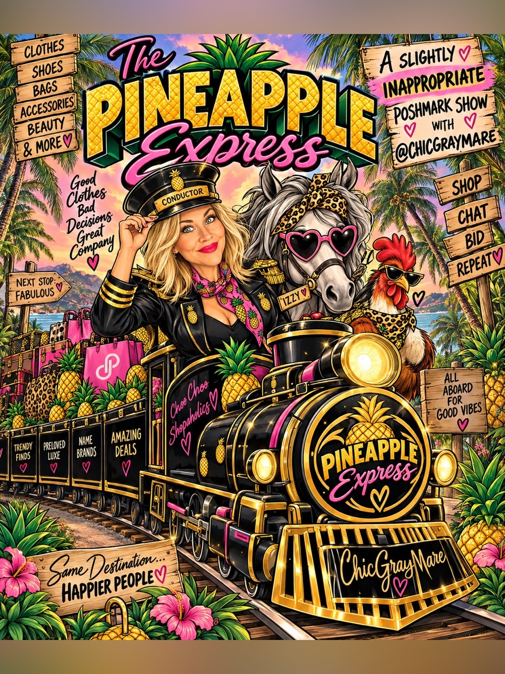 The Pineapple Express - w/Tazmandy - Chaos Edition- September 26th at 3pm EST - Picture 3 of 12